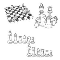chess vector sketch