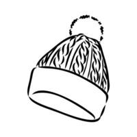 sports hat vector sketch