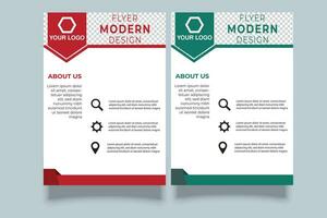 Creative business flyer template,Corporate Business flyer template, Flyer Template Geometric shape used for business poster layout,business flyer template with minimalist layout,Graphic design vector