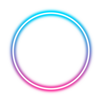 Neon Light Frame png