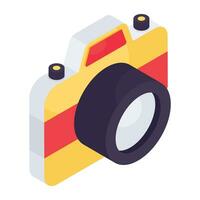 Perfect design icon of camera isolated on white background vector