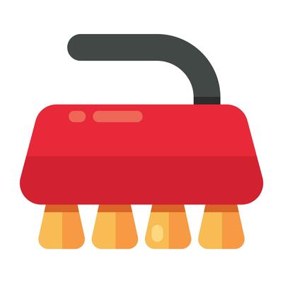 Perfect design icon of hand brush