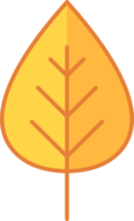 illustration de feuille d'automne png