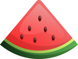 süße Wassermelonenillustration png