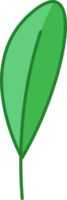 icône de feuille verte png