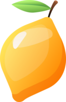 carino giallo Limone illustrazione png