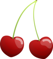 Cute Cherry Illustration png
