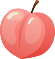 Cute Peach Illustration png