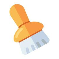 Unique design icon of broom brush vector