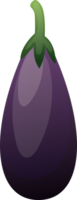 Cute Eggplant Illustration png