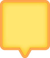 amarillo bandera botón png