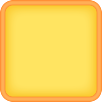 Yellow Banner Button png