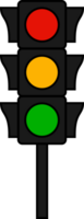 Traffic lights or stoplights icon png