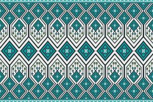 Ethnic Garland Pixel Art Seamless Pattern.  Vector design for fabric, carpet, tile, embroidery, wallpaper, and background