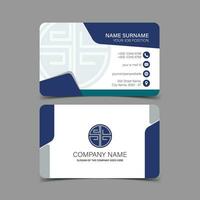 Professional and Creative Business Card Template vector