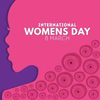 International Women's Day vector