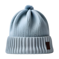 ai gerado inverno tricotado chapéu isolado em transparente fundo png