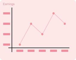 Stocks and shares. vector concept for infographics, presentations and reports. design elements of technology, computer, internet, website. Graphic resources