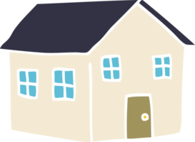 cartoon doodle house png