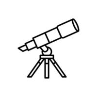 Space Telescope icon in vector. Illustration vector