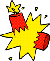 cartoon doodle dynamite png