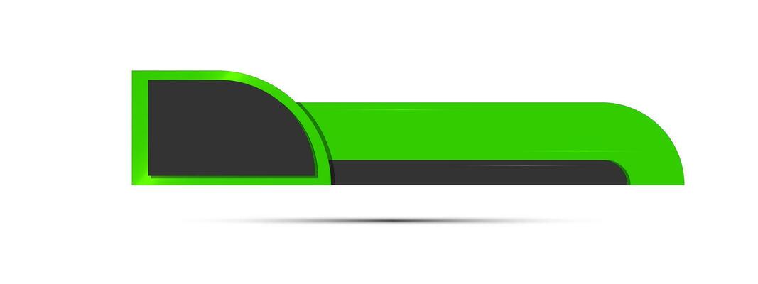 Simple Modern Lower Third In Green For TV Shows, Streaming And Perfect For News
