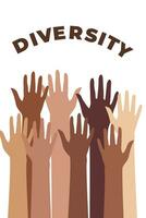 Culture humanity and unity in Diversity vector