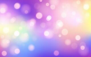 Colorful rainbow bokeh soft light abstract backgrounds, Vector eps 10 illustration bokeh particles, Backgrounds decoration