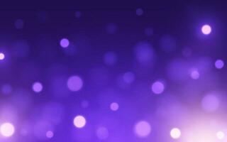 Purple color light bokeh abstract background, Vector eps 10 illustration bokeh particles, Background decoration