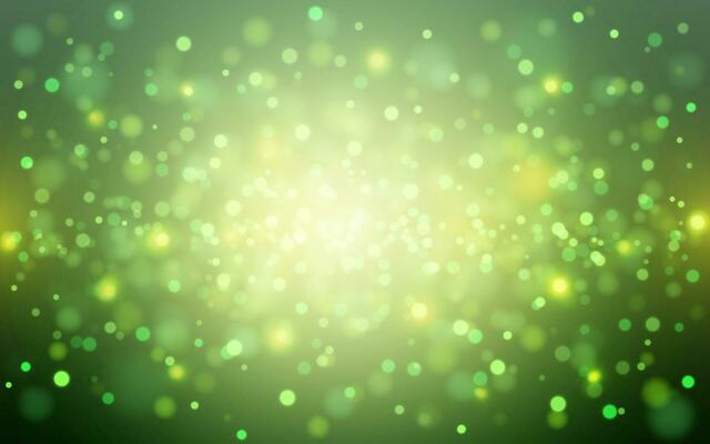 Nature green bokeh soft light abstract background, Vector eps 10 illustration bokeh particles, Background decoration