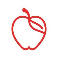 Apple vector illustration design