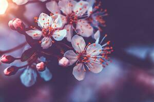 Gentle cherry blossom photo