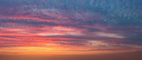 Sunset Sky Background photo