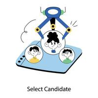 Trendy Select Candidate vector