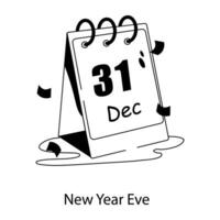 New Year Eve vector