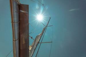 Sailing in Bright Sunny Day photo