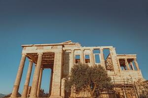 Majestic Parthenon in Athens, Greece photo
