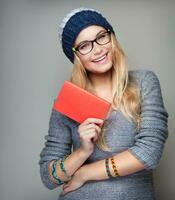 Happy student portrait photo