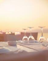 Luxury table setting photo