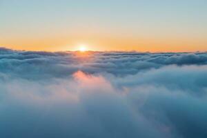 Above Clouds Background photo