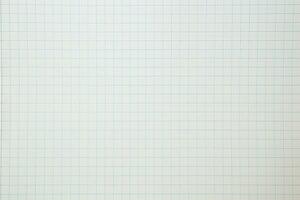 AI generated Blank graph paper sheet with blue grid lines photo