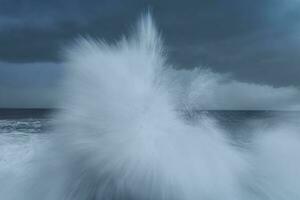 Stormy Weather in the Sea photo