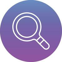 Magnifying Glass Vector Icon