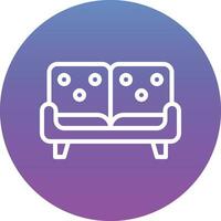 Couch Vector Icon