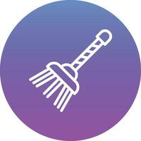 Broom Cleaning Vector Icon