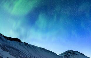 Northern light of Iceland photo