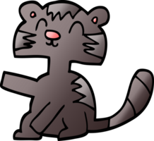 gato de desenho animado engraçado png