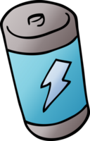 cartoon doodle of a battery png