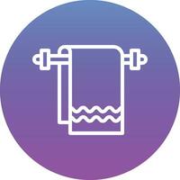 Towel Hanger Vector Icon