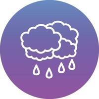 Cloudy Weather Vector Icon